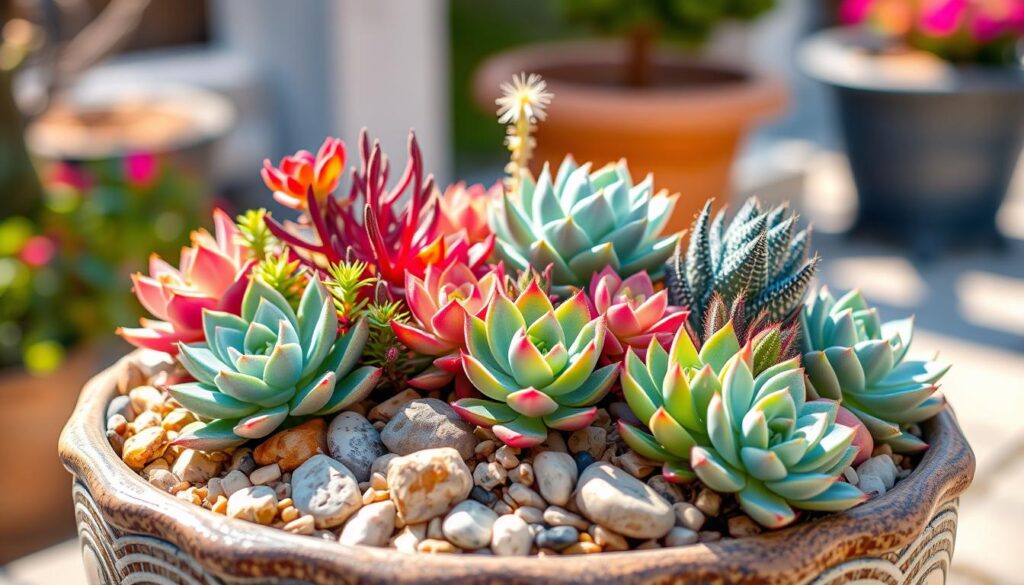 jardins de plantes succulentes