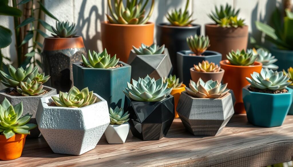 pots pour plantes succulentes design