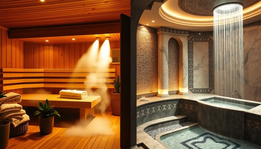 saunas et hammams domestiques