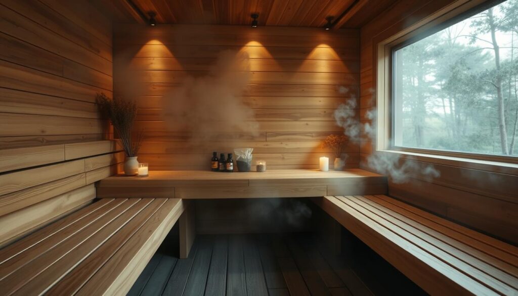 utilisation du sauna pour la relaxation