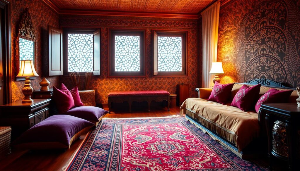 chambre marocaine avec coussins chambre marocaine avec coussins