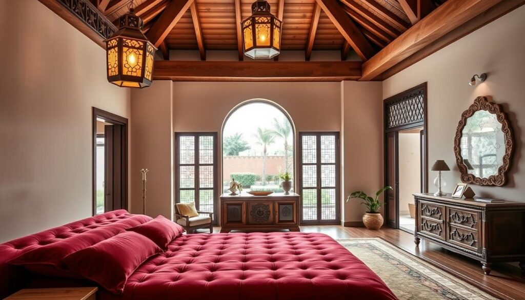 chambre marocaine contemporaine
