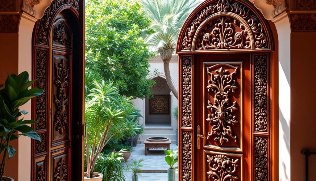 portes marocaines pour villas