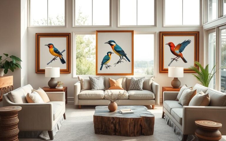 tableaux nature animaux oiseaux décoration